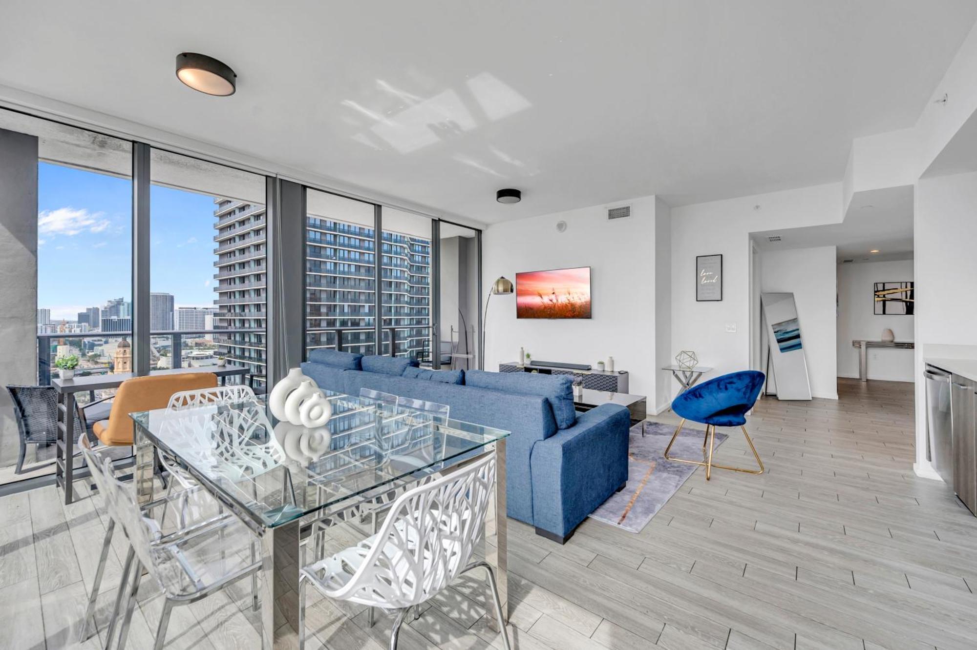 Great 3 Beds 3 Baths Appartment Downtown Miami Kültér fotó