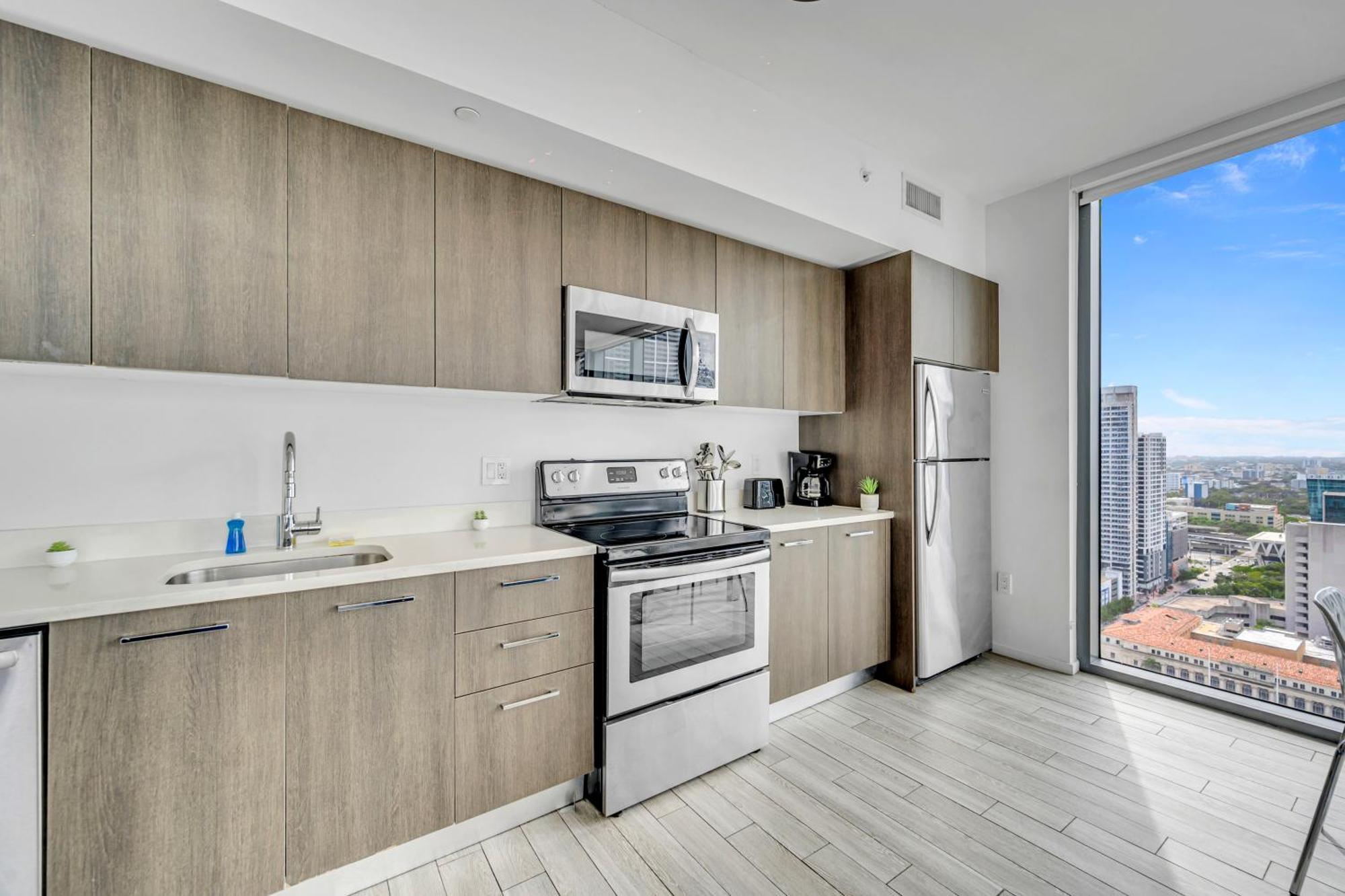 Great 3 Beds 3 Baths Appartment Downtown Miami Kültér fotó