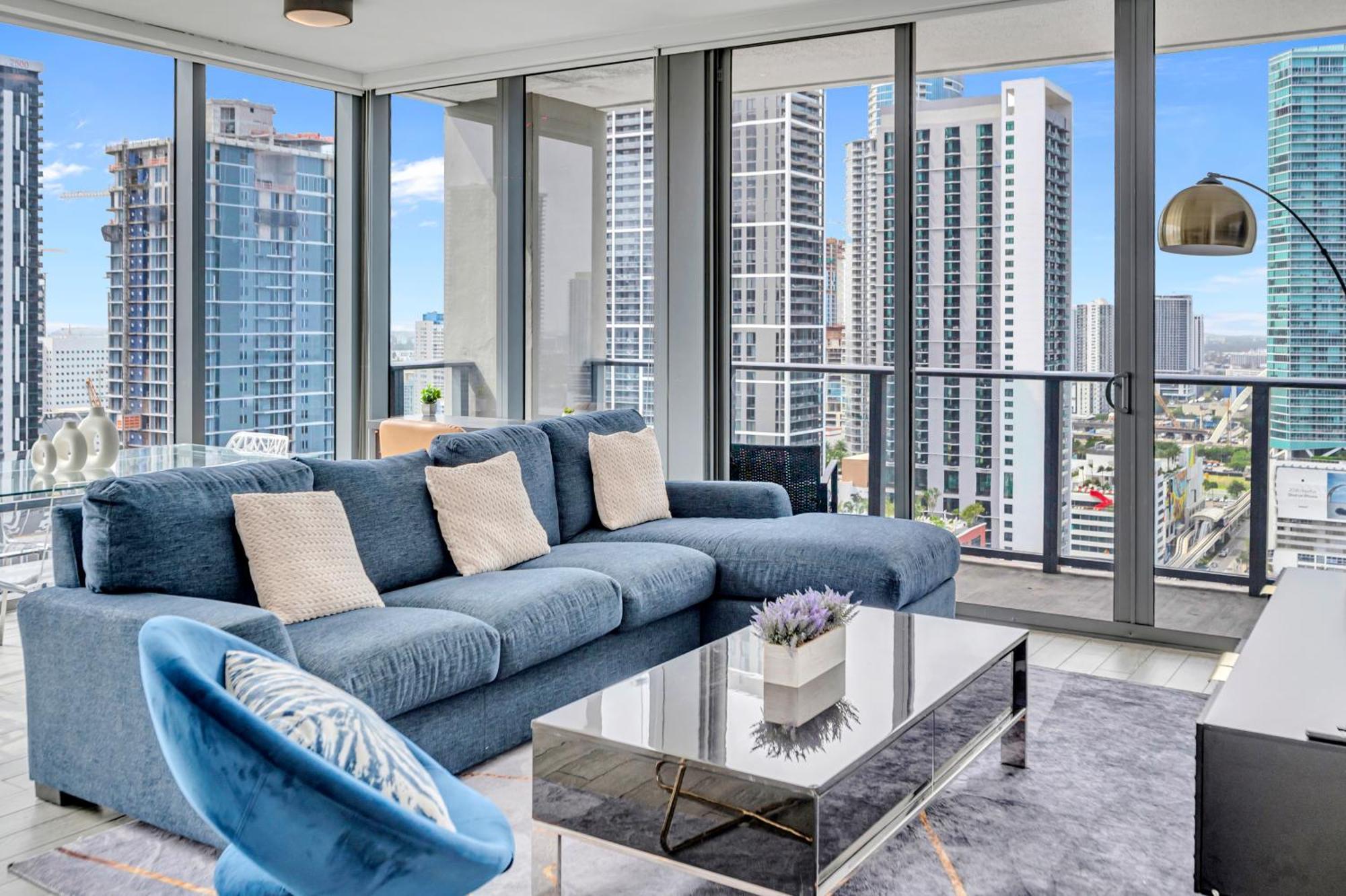 Great 3 Beds 3 Baths Appartment Downtown Miami Kültér fotó