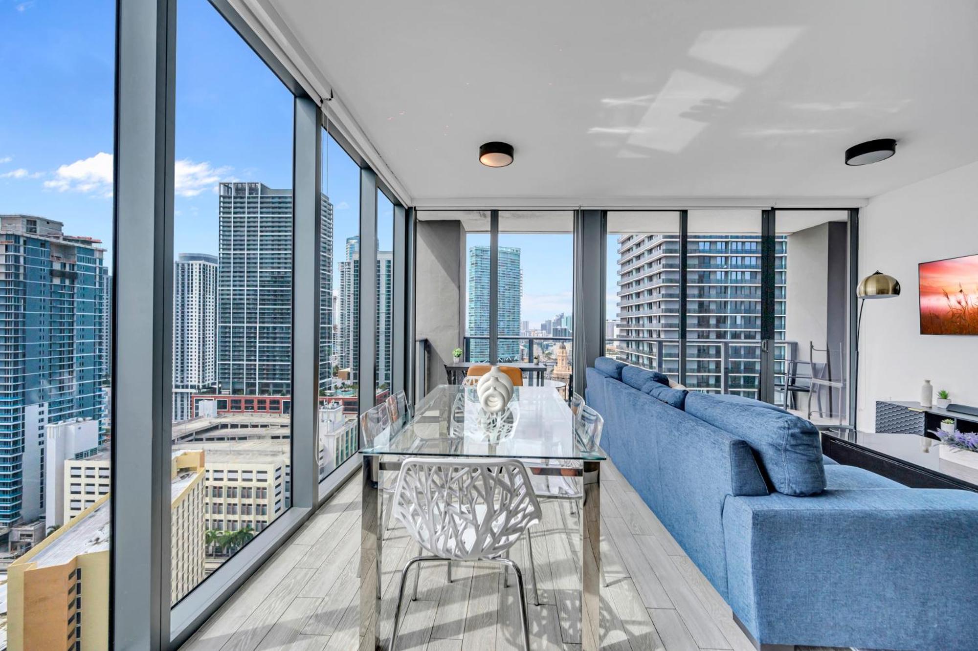 Great 3 Beds 3 Baths Appartment Downtown Miami Kültér fotó